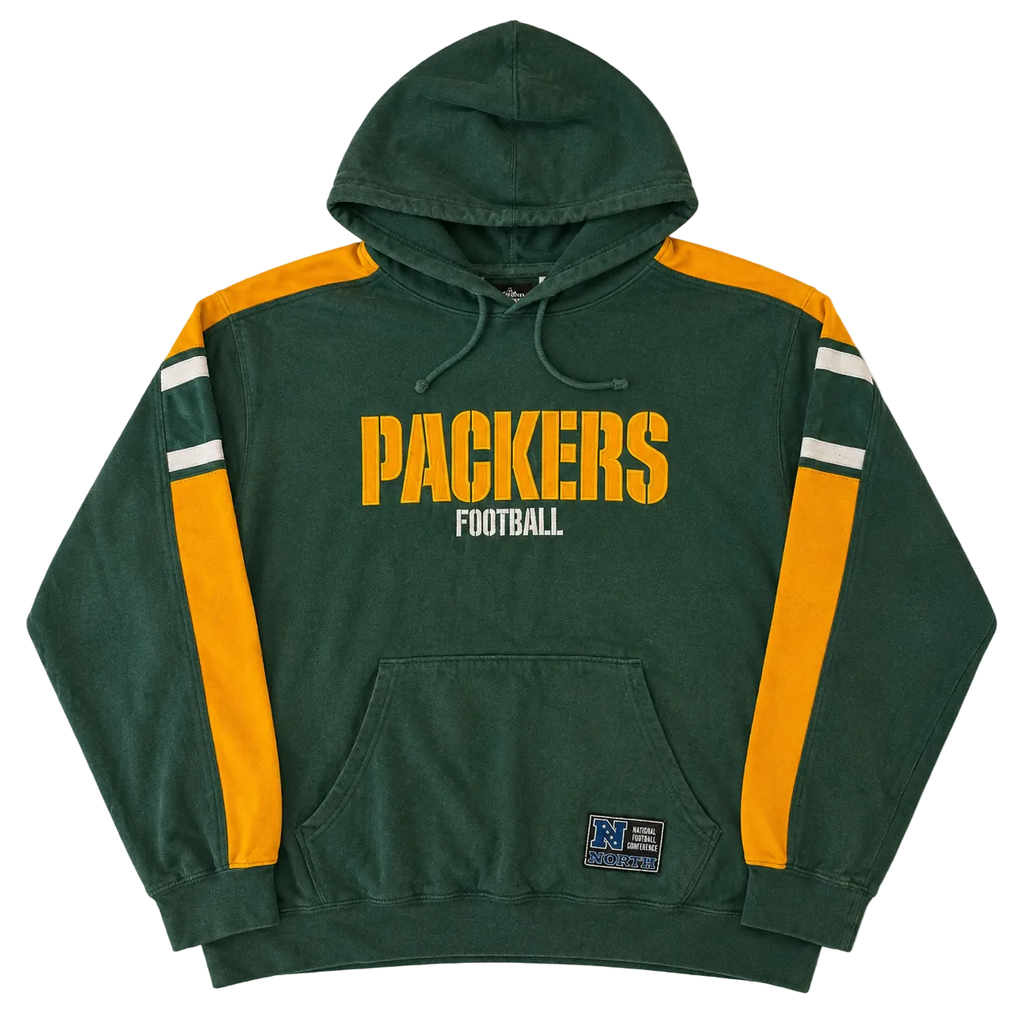 GREEN BAY PACKERS NFL PACKERS FOOTBALL HOODIE (XL)