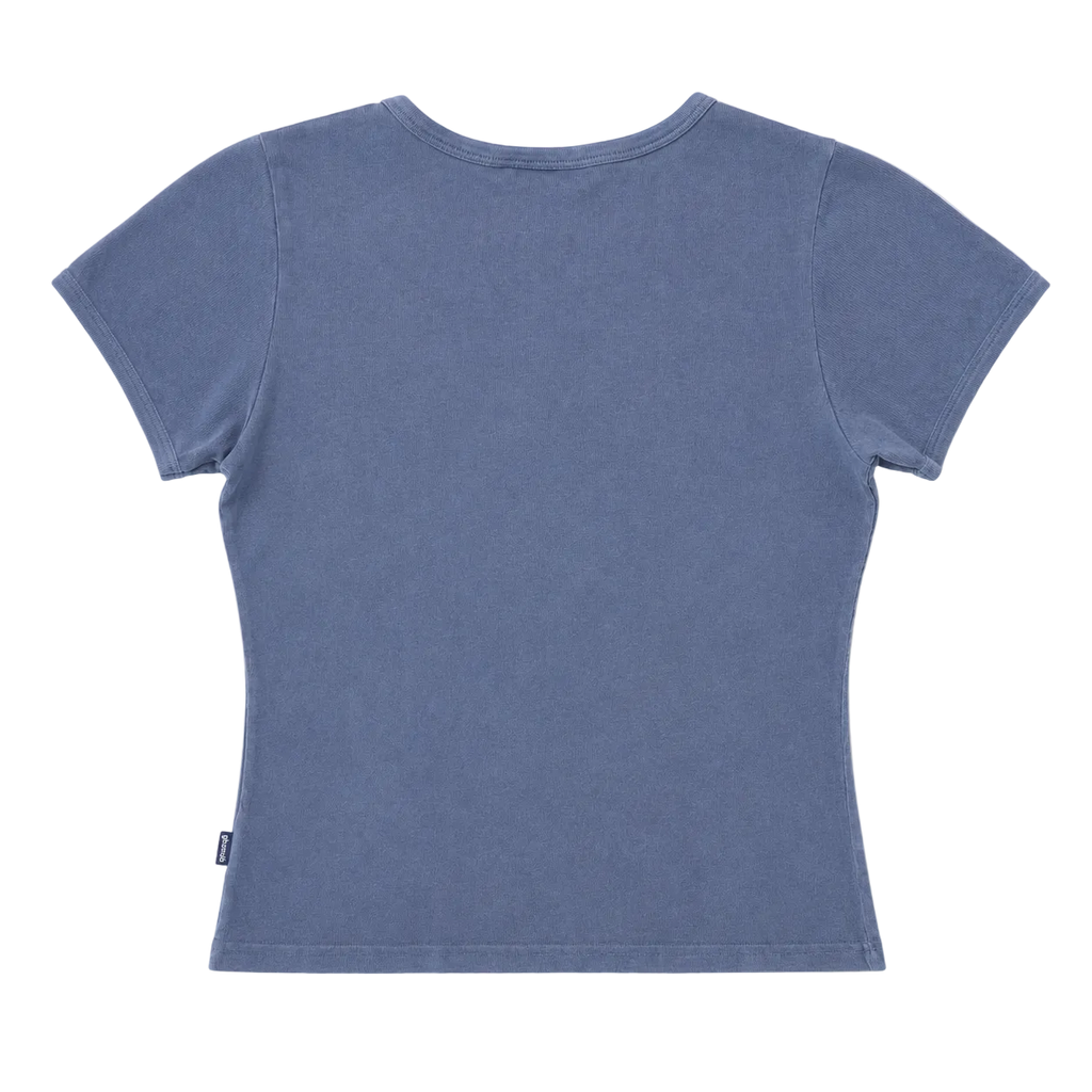 GHANDA RIBBED LOGO TEE (XS)