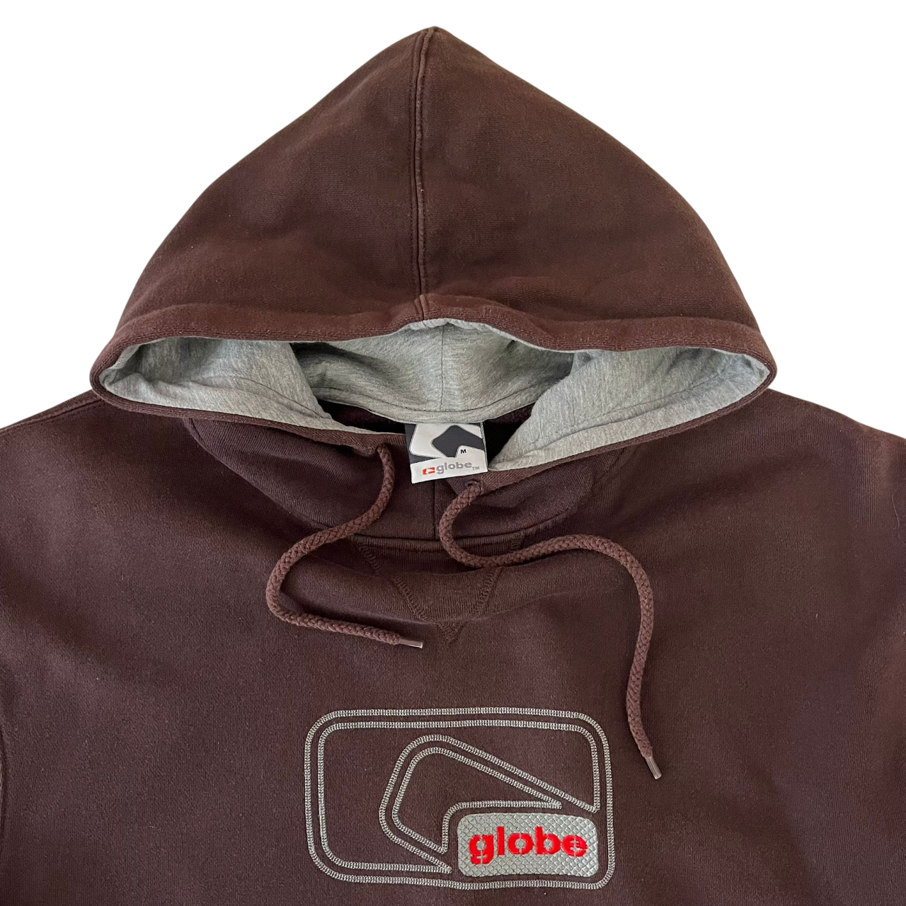 GLOBE SKATE EMBROIDERED LOGO HOODIE (M)