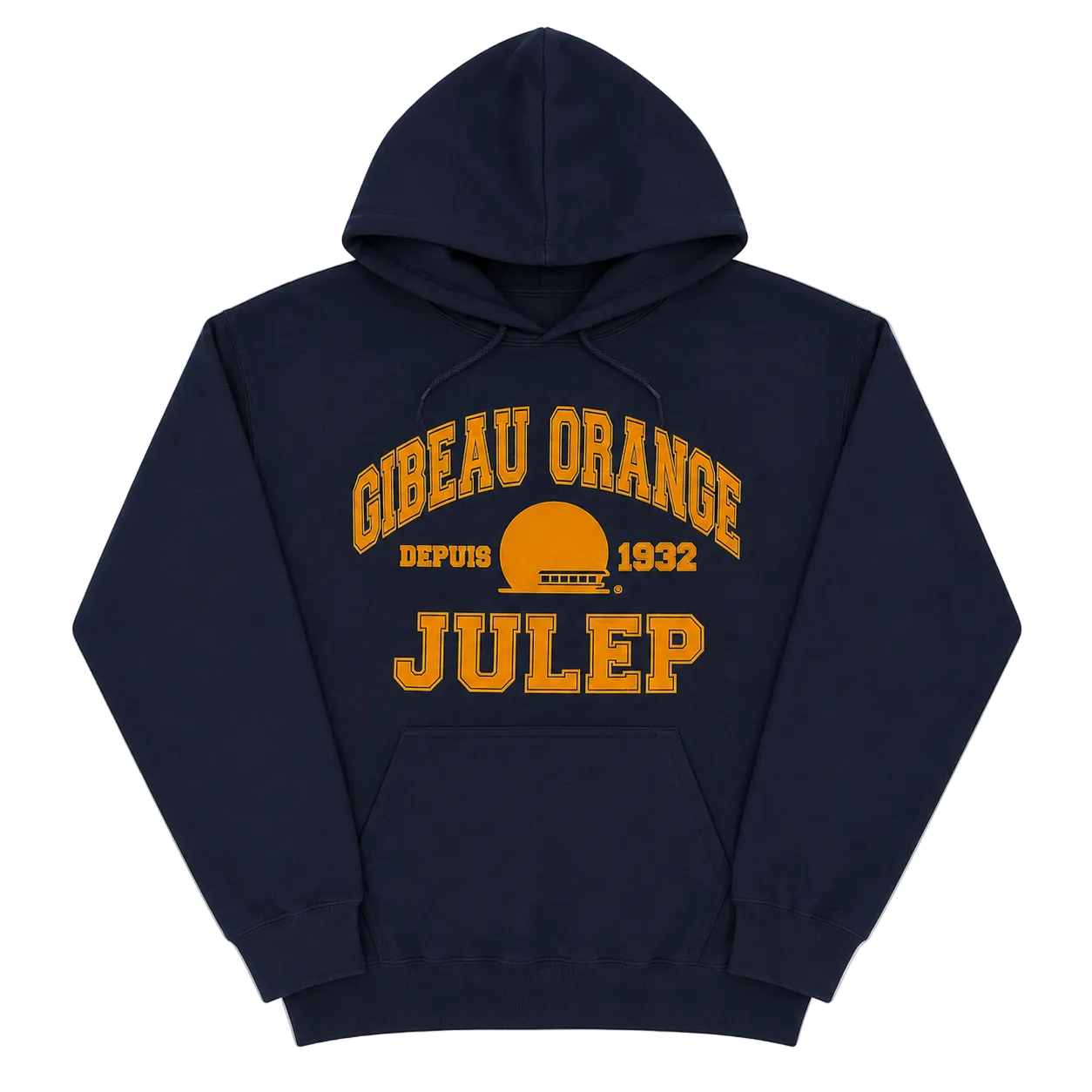 GIBEAU ORANGE JULEP LOGO HOODIE (XL)