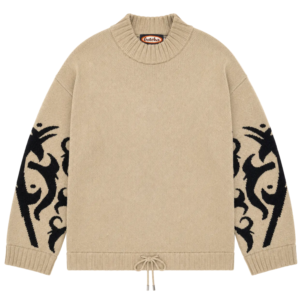 GOTCHA TRIBAL KNIT SWEATER (XL)
