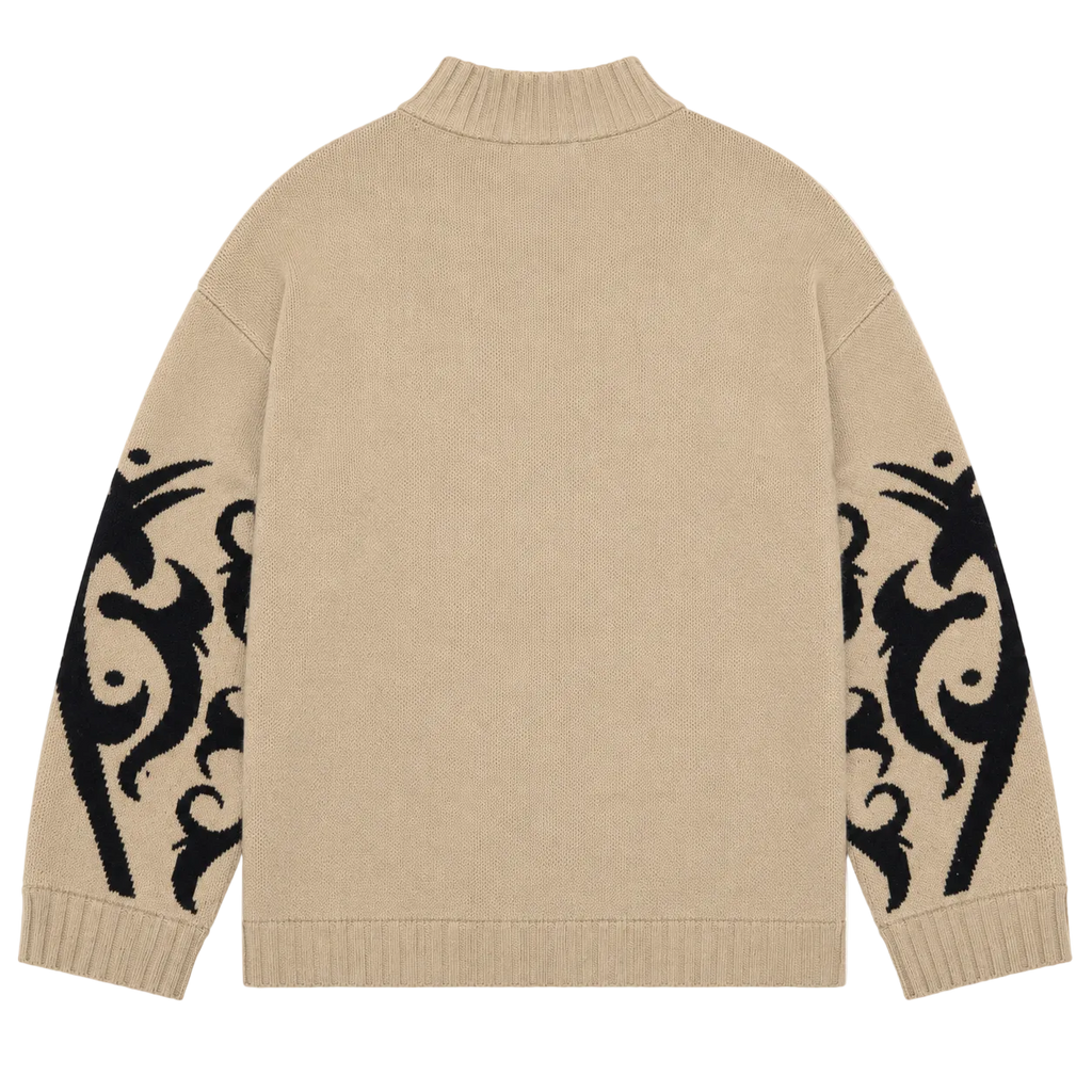 GOTCHA TRIBAL KNIT SWEATER (XL)