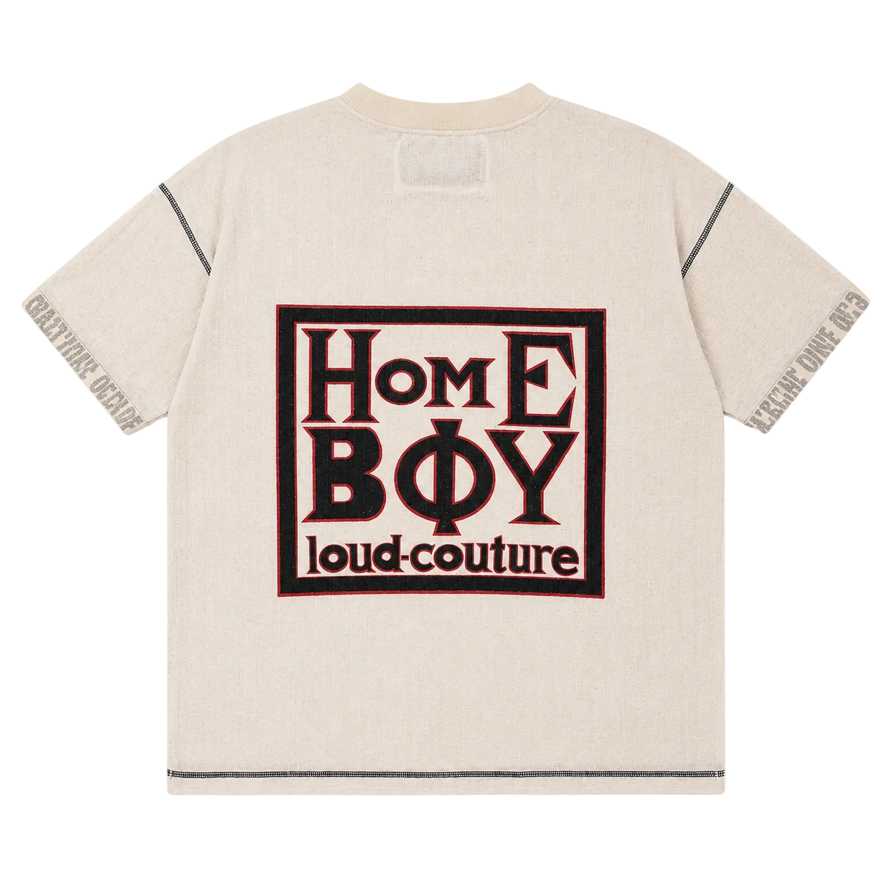 HOMEBOY LOUD-COUTURE LOGO TEE (L)