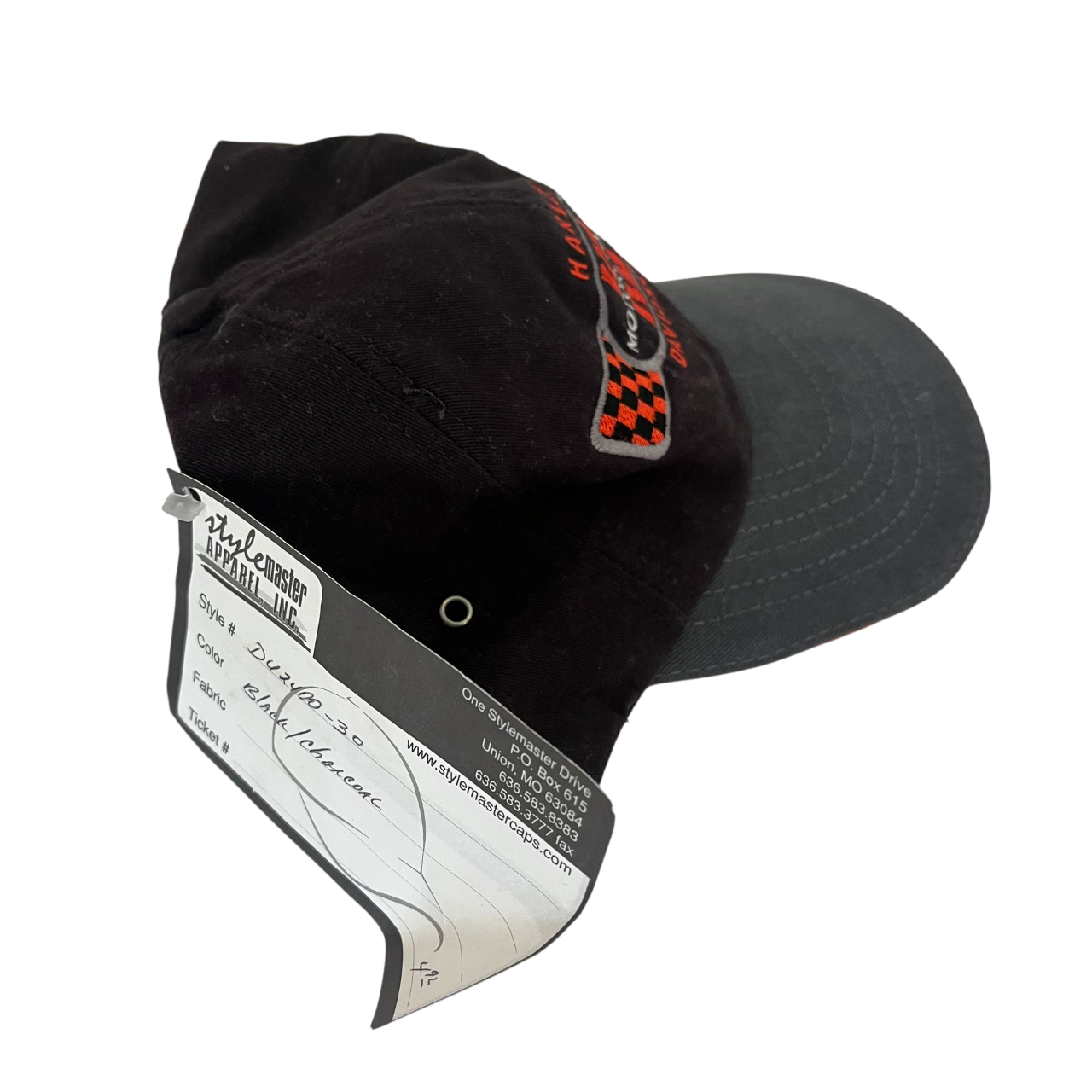 HARLEY DAVIDSON MOTORCYCLES EMBROIDERED CAP