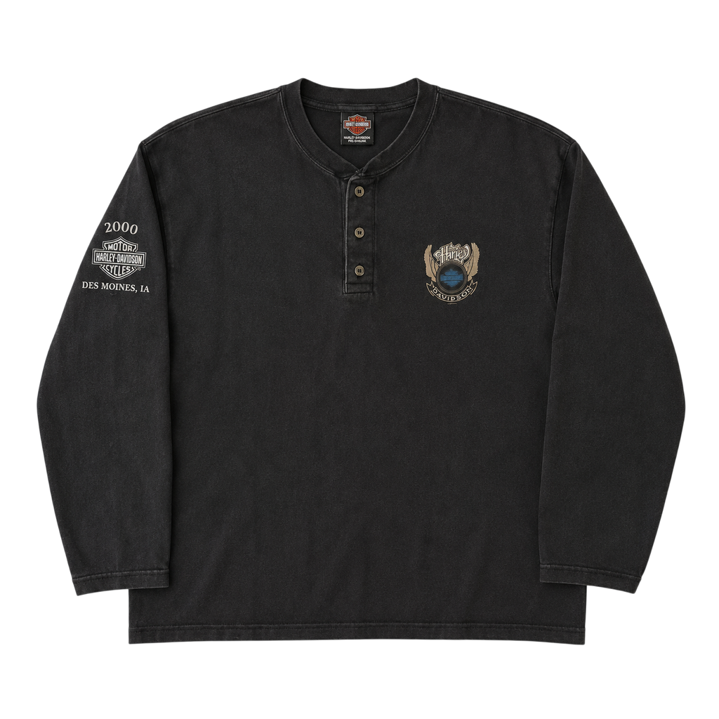 HARLEY DAVIDSON DES MOINES IA 2000 LONGSLEEVE (XL)