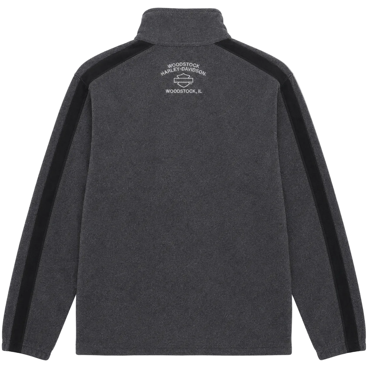 HARLEY DAVIDSON QUARTER ZIP SWEATER (L)