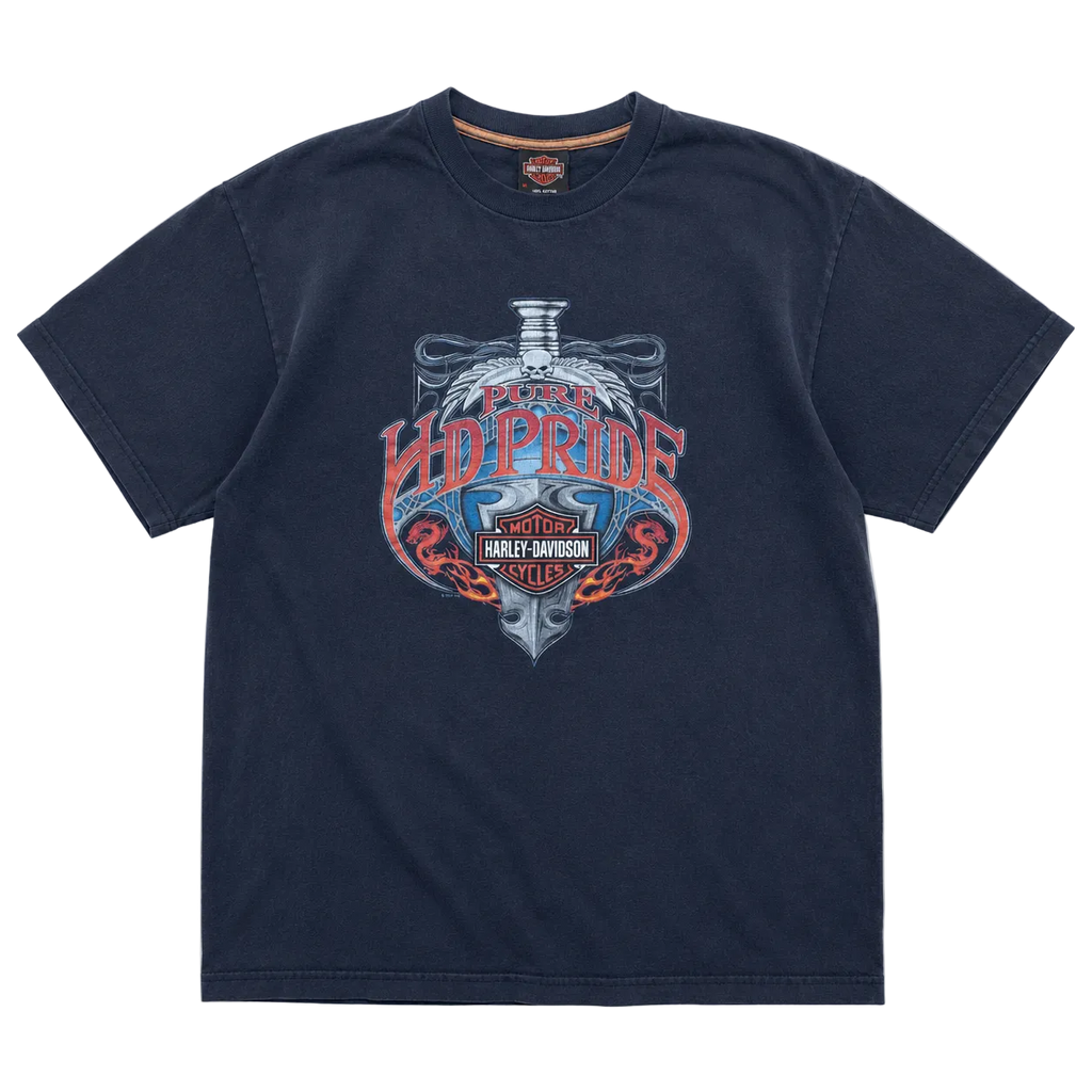 HARLEY DAVIDSON 2004 CHESTER GRAPHIC TEE (M)