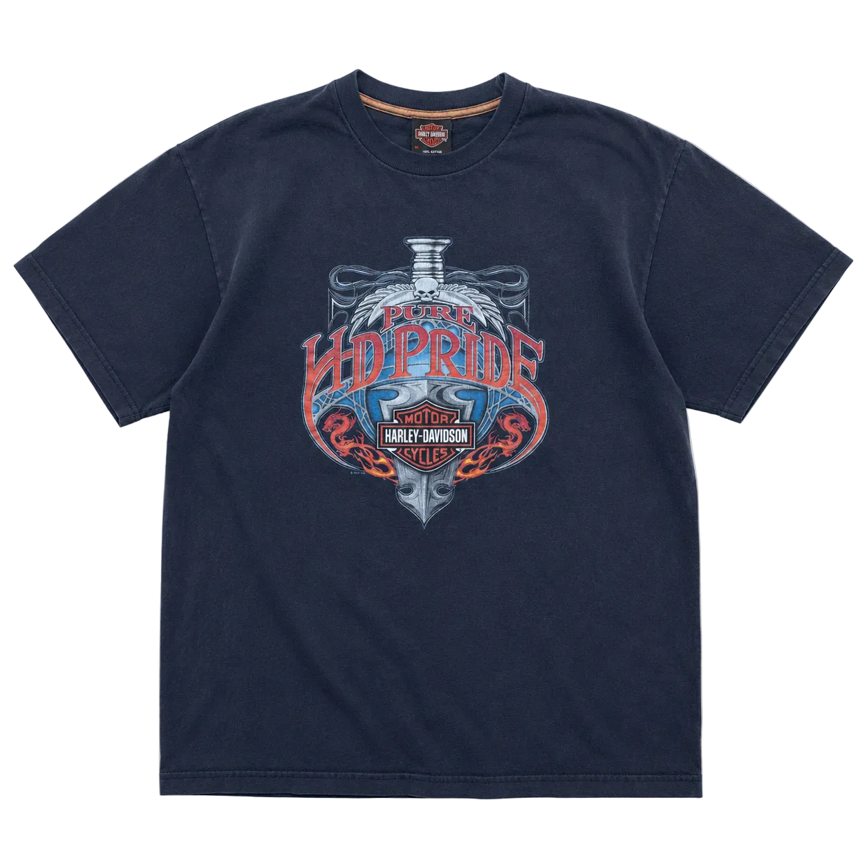 HARLEY DAVIDSON 2004 CHESTER GRAPHIC TEE (M)