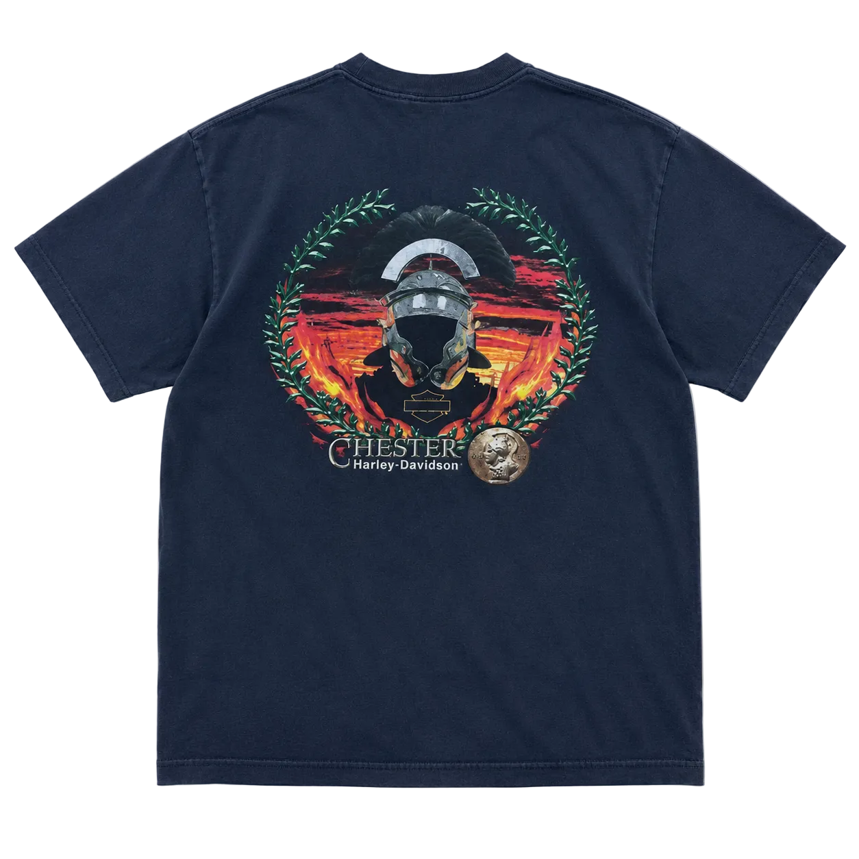 HARLEY DAVIDSON 2004 CHESTER GRAPHIC TEE (M)