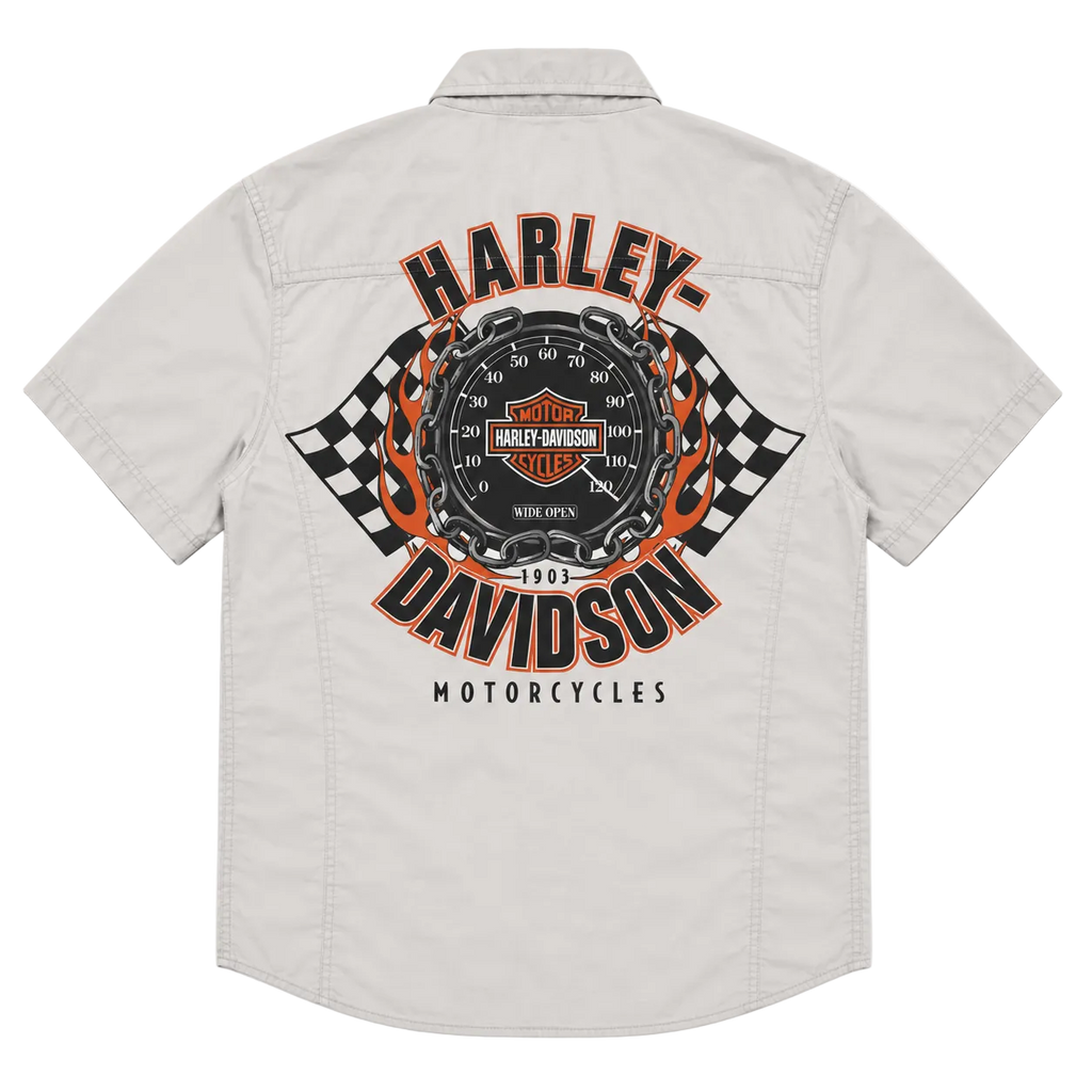 HARLEY DAVIDSON BIKER SHIRT (S)