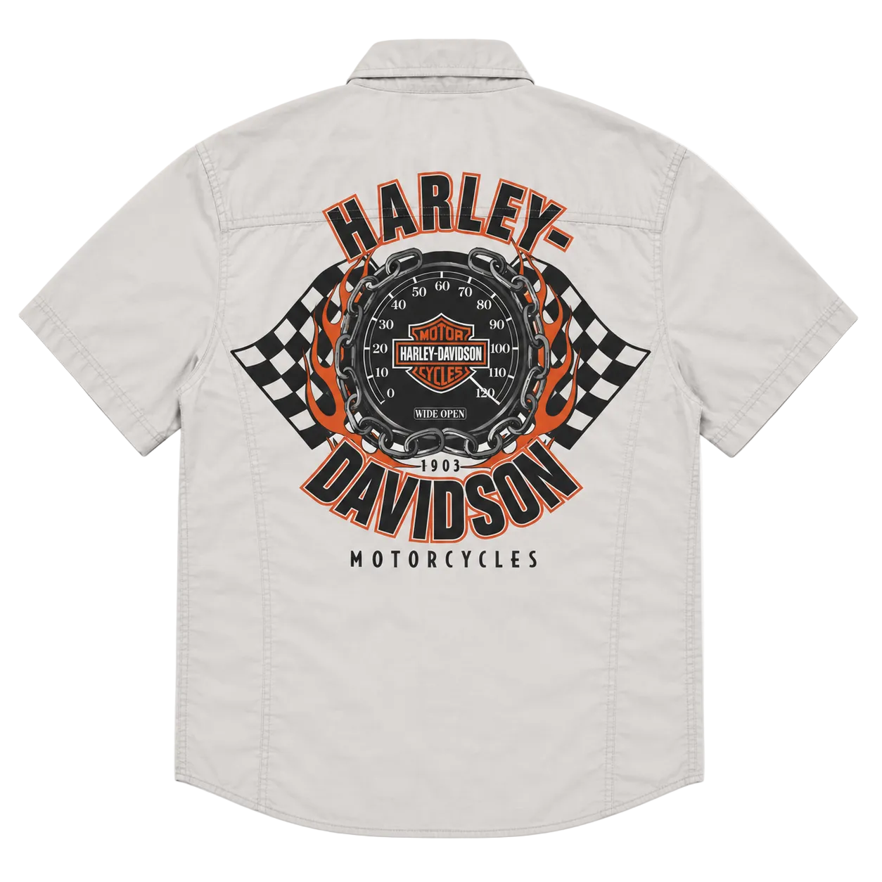 HARLEY DAVIDSON BIKER SHIRT (S)