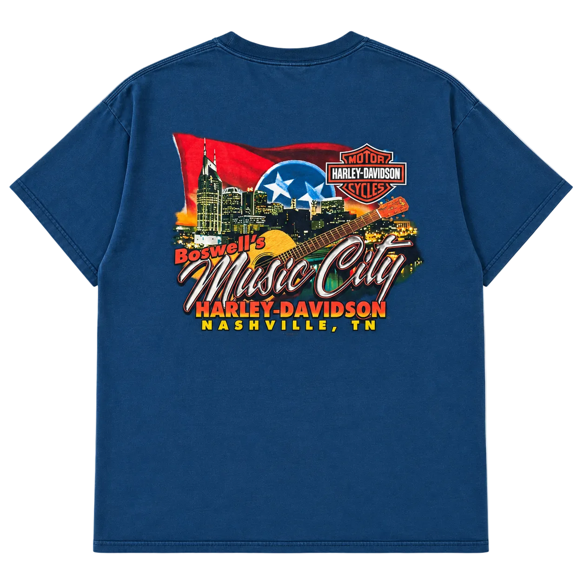 HARLEY DAVIDSON NASHVILLE MUSIC CITY GRAPHIC TEE (XL)