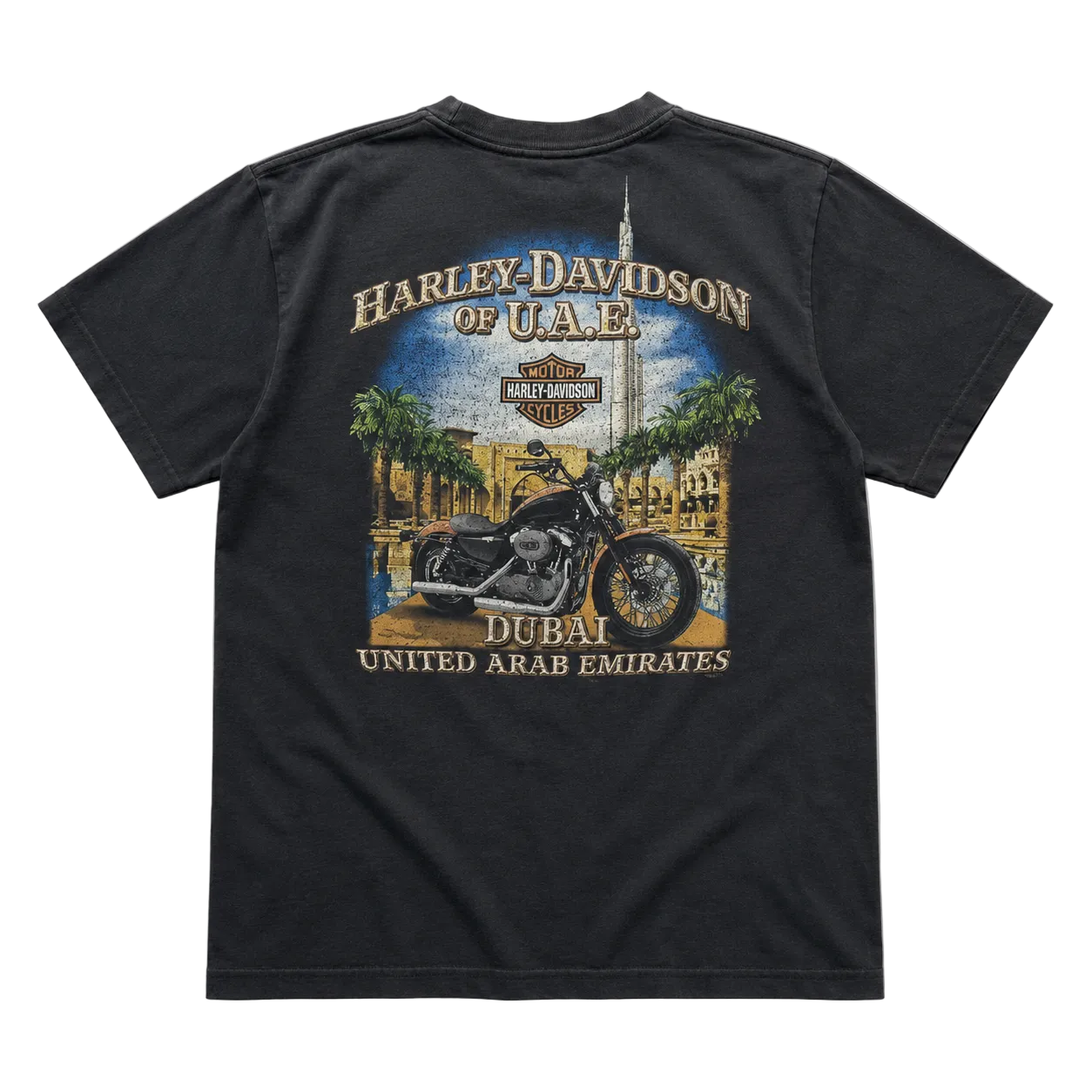 HARLEY DAVIDSON DUBAI GRAPHIC TEE (S)