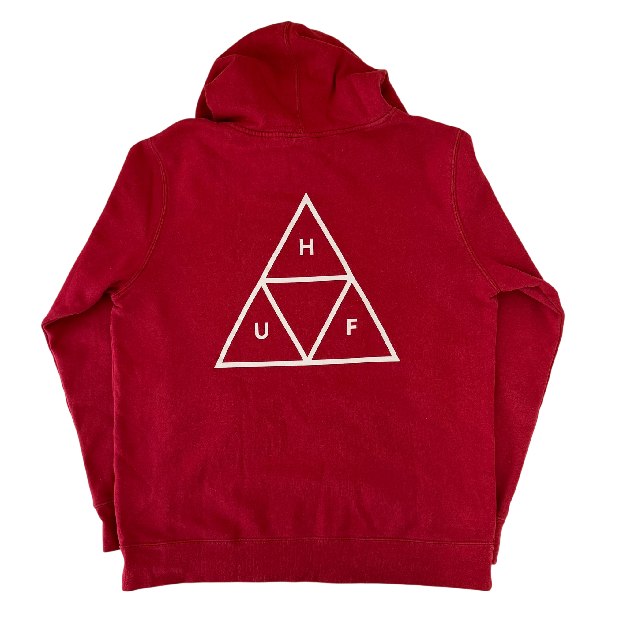 HUF TRIPLE TRIANGLE LOGO HOODIE (L)