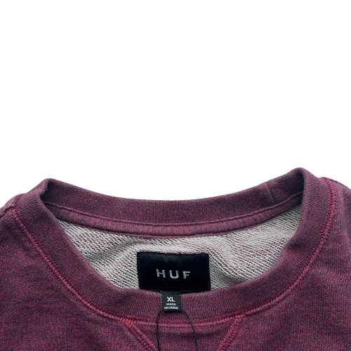 HUF PORT NAVY HEATHER SWEATER (XL)