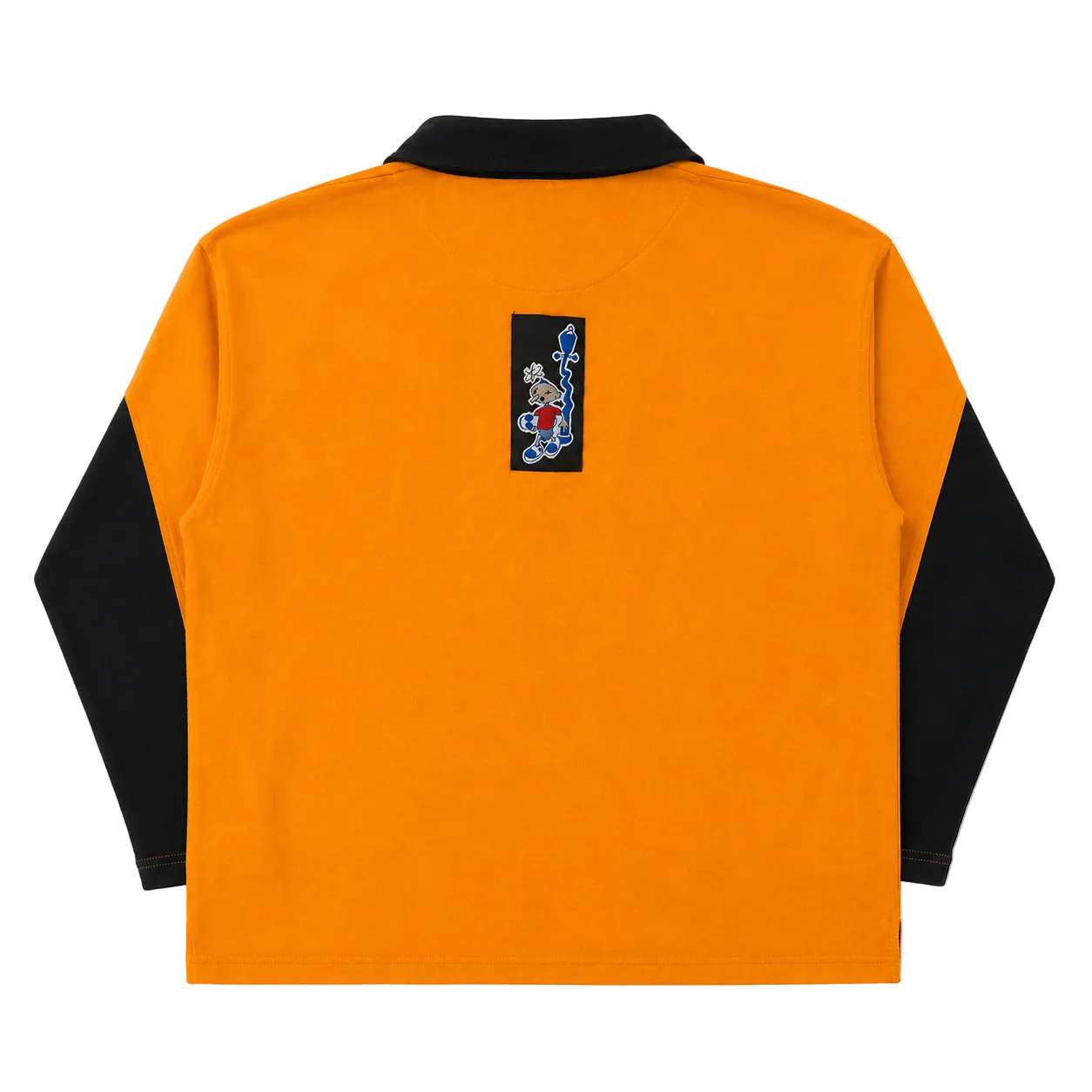 CREDIT EMBROIDERED RUGBY QUARTER ZIP (L)