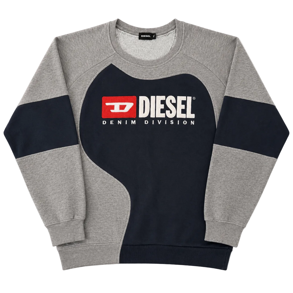 DIESEL REWORKED SWEATER (XL)