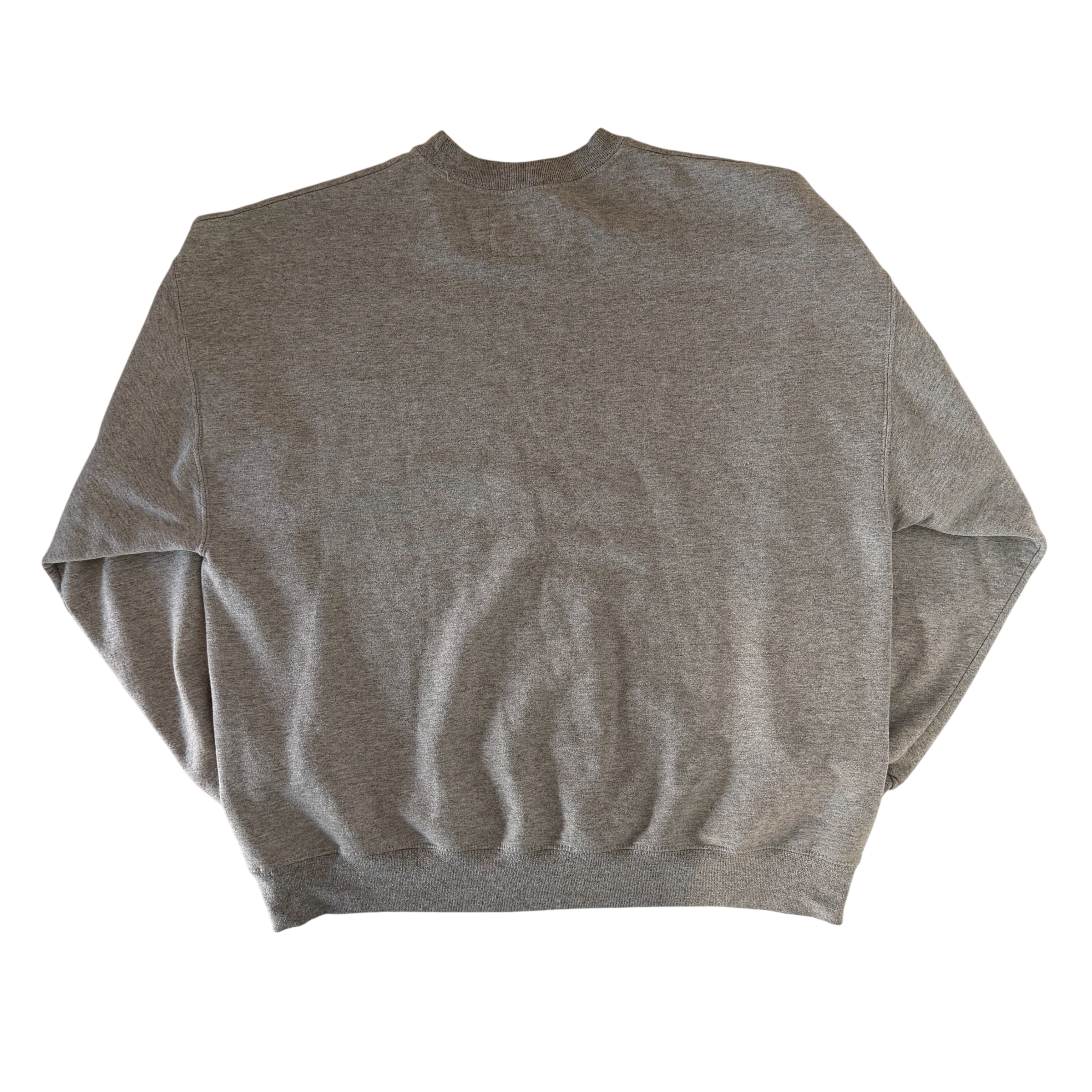 NIKE EMBROIDERED SWOOSH BIG LOGO SWEATER (L)
