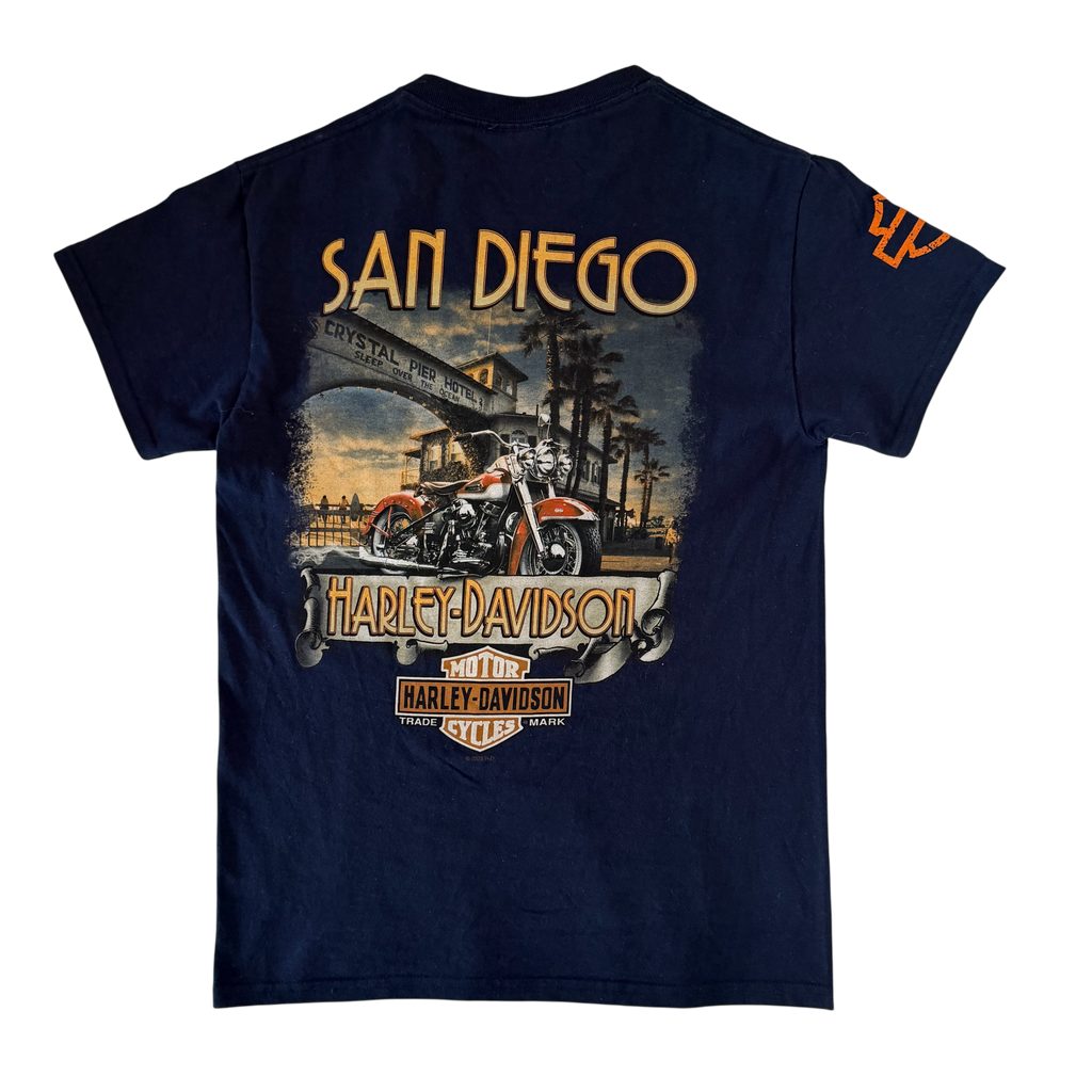 HARLEY DAVIDSON SAN DIEGO CRYSTAL PIER HOTEL TEE (S)