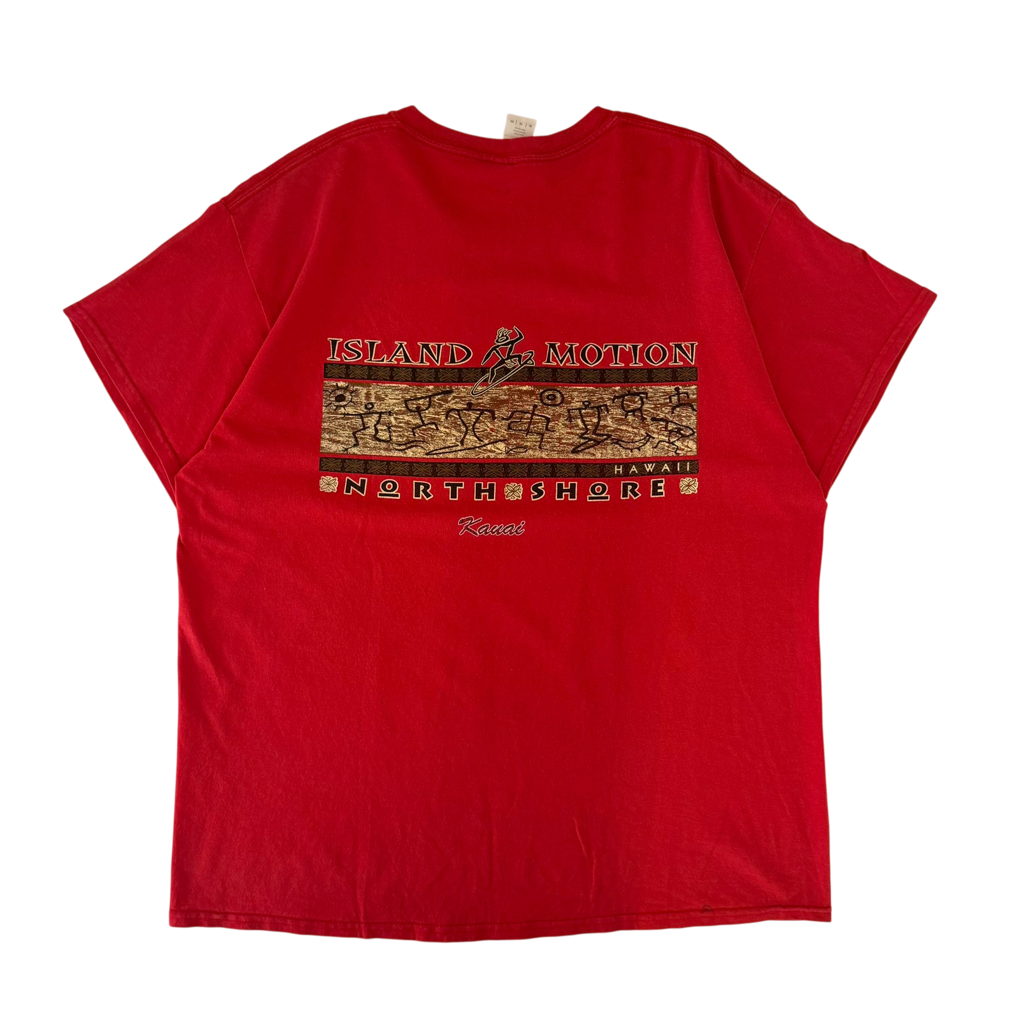 ISLAND MOTION HAWAII NORTH SHORE GRAPHIC TEE (XL)