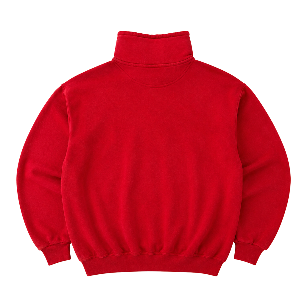 ISLAND CLASSIC SURF QUARTER ZIP SWEATER (L)