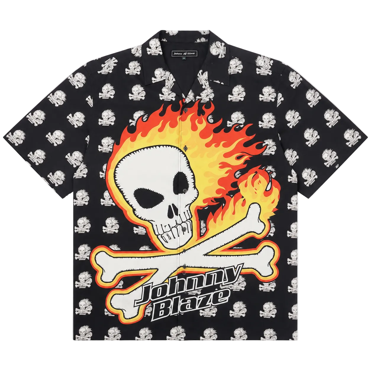JOHNNY BLAZE SKULL FLAME SHIRT (XL)