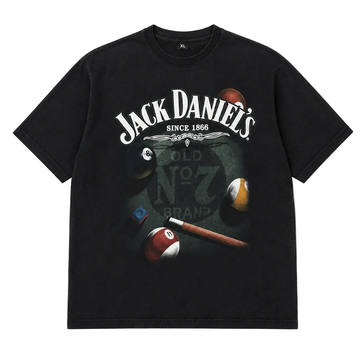 JACK DANIEL’S OLD NO. 7 POOL GRAPHIC TEE (XL)
