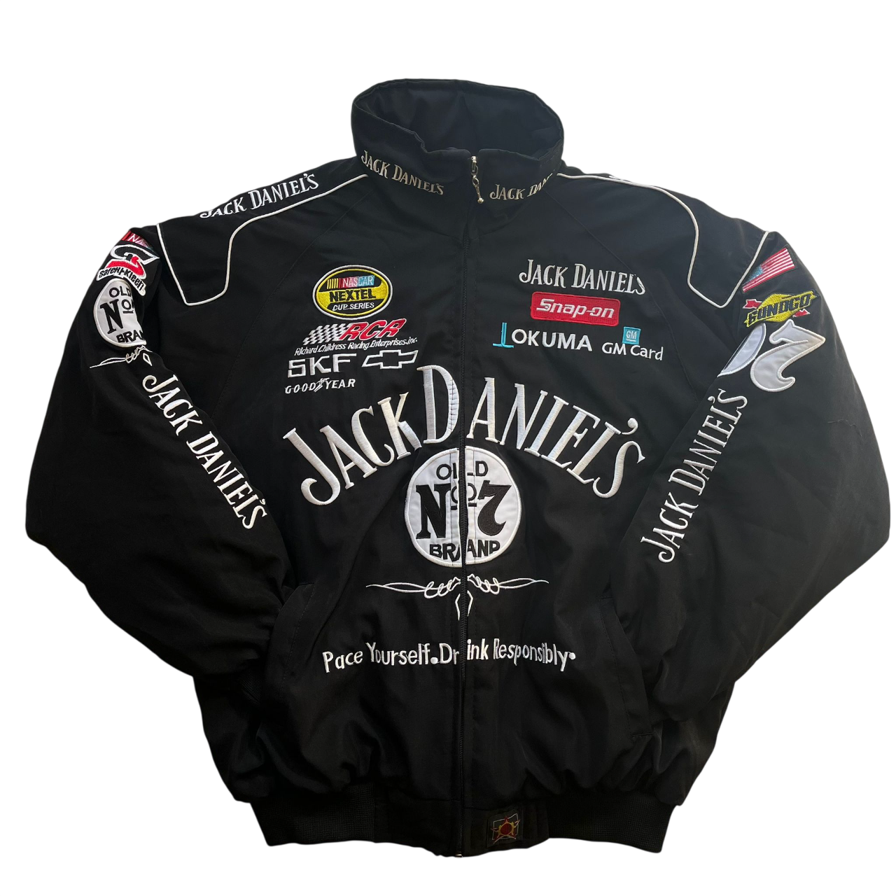 JACK DANIELS NASCAR RACING JACKET (L)