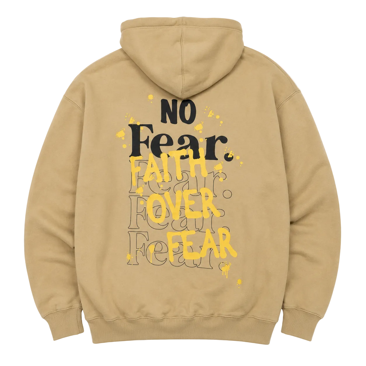 NO FEAR FAITH OVER FEAR QUARTER ZIP HOODIE