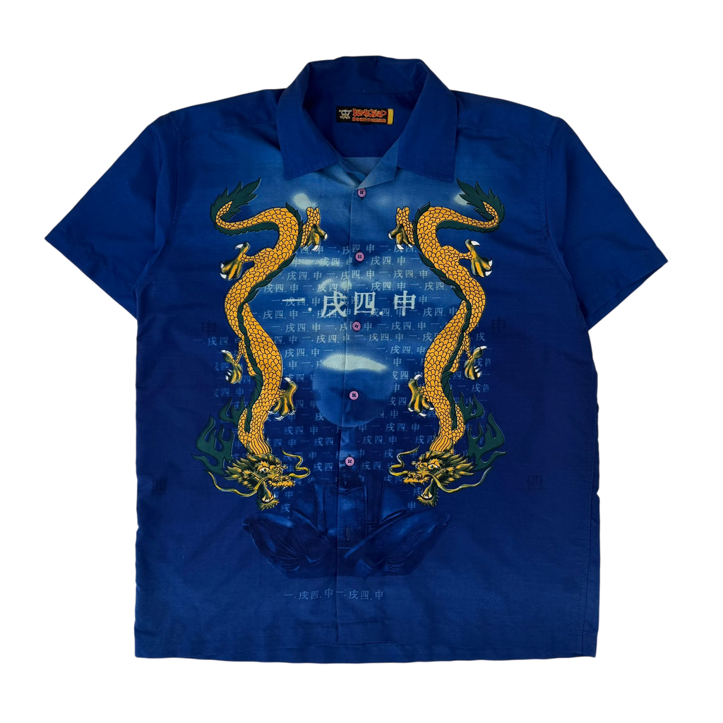 KICKFLIP BOARDWEAR GRAPHIC JAPANESE DRAGON SHIRT (L)