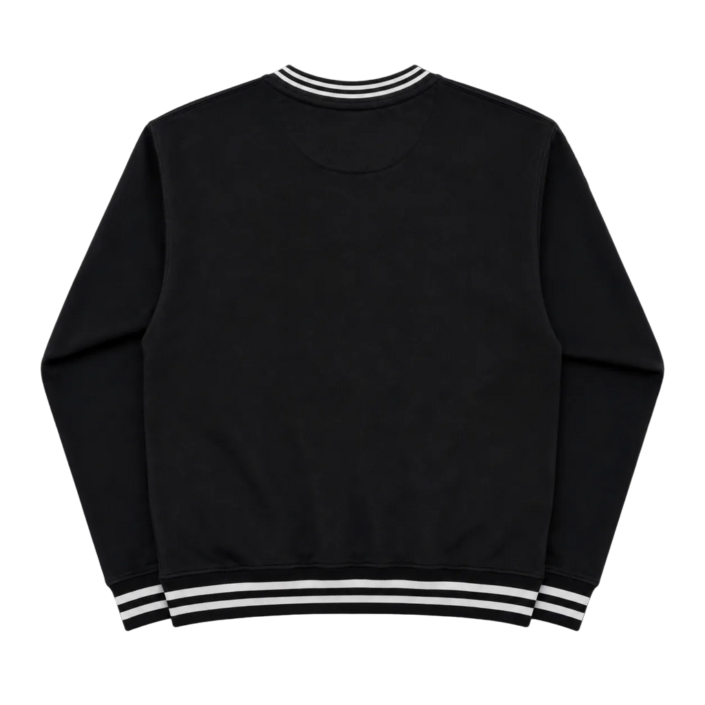 KARL KANI SPELL OUT EMBROIDERED SWEATER (L)