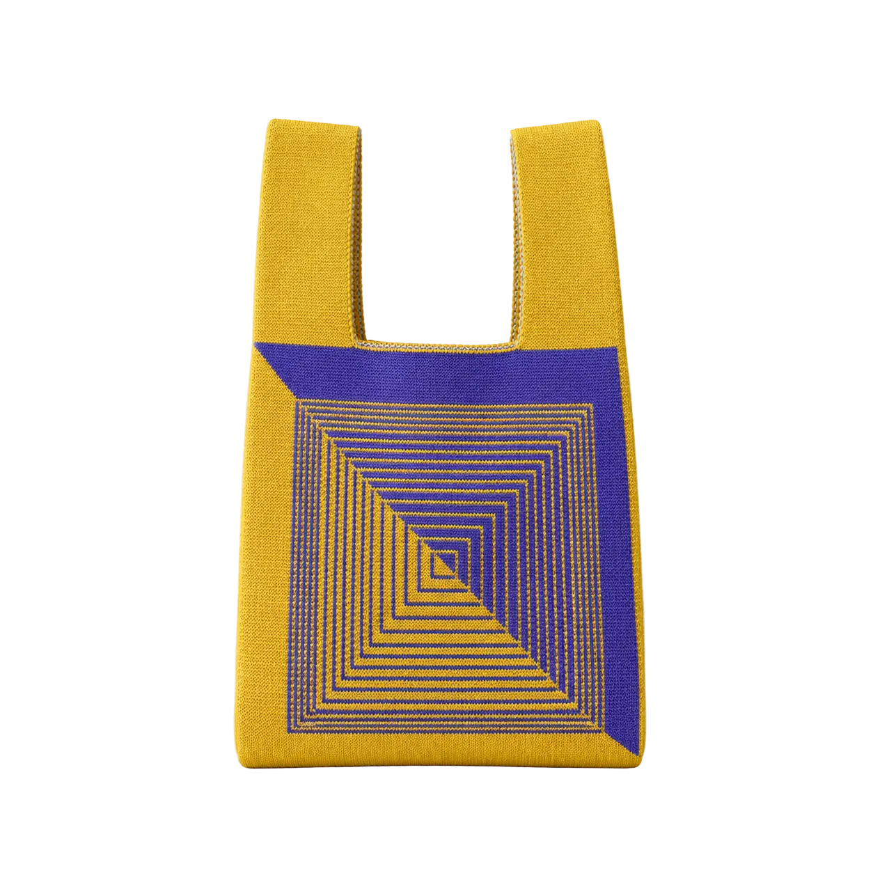 KNITTED TOTE BAG