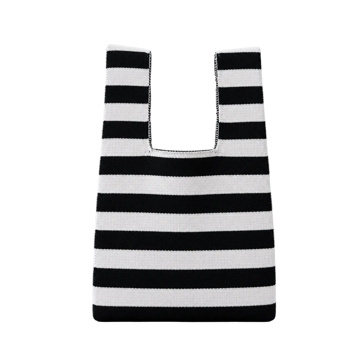 KNITTED TOTE BAG