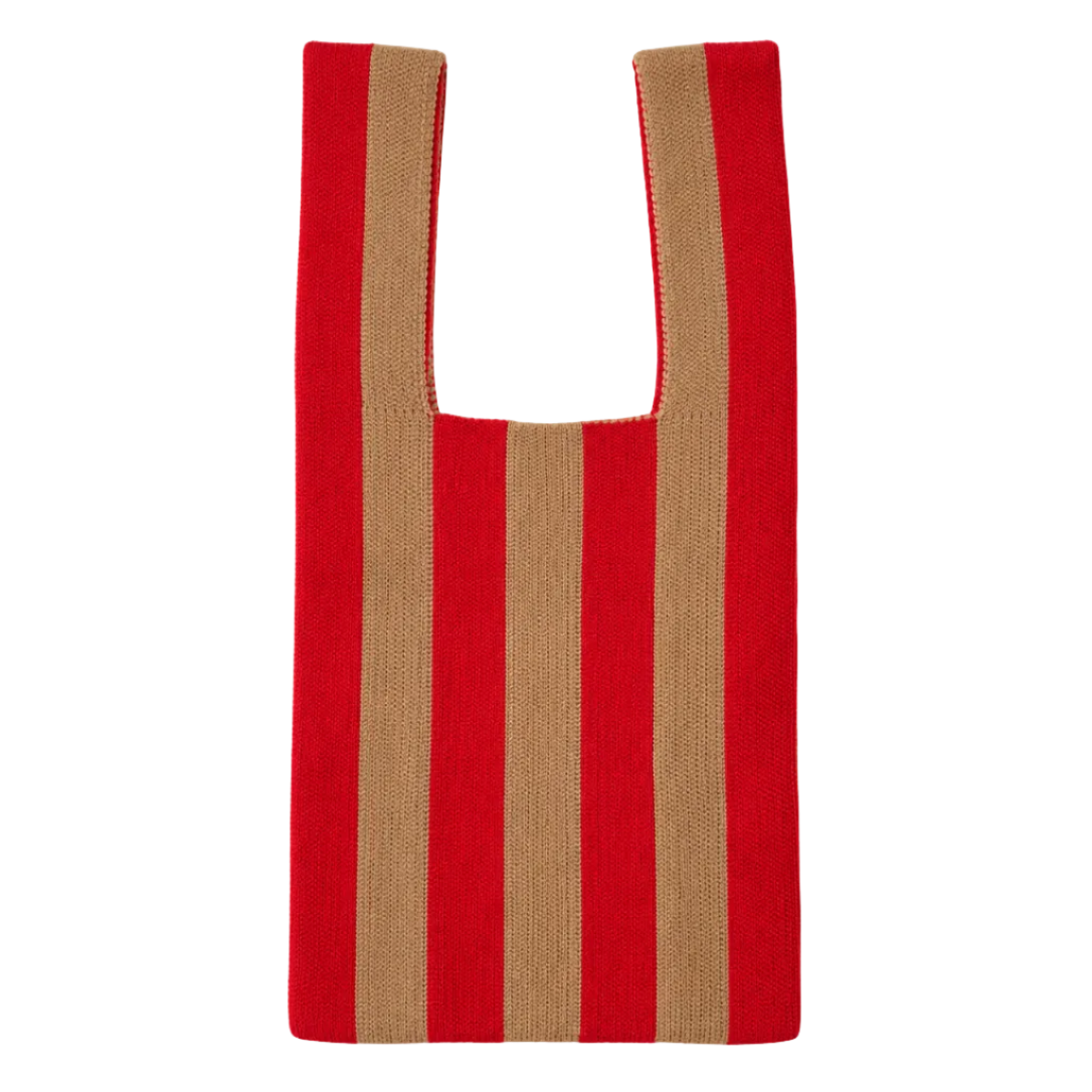 KNITTED TOTE BAG (M)