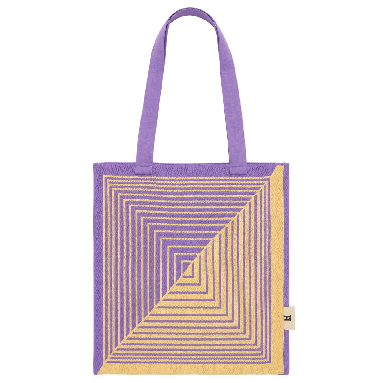 GEOMETRIC TOTE BAG