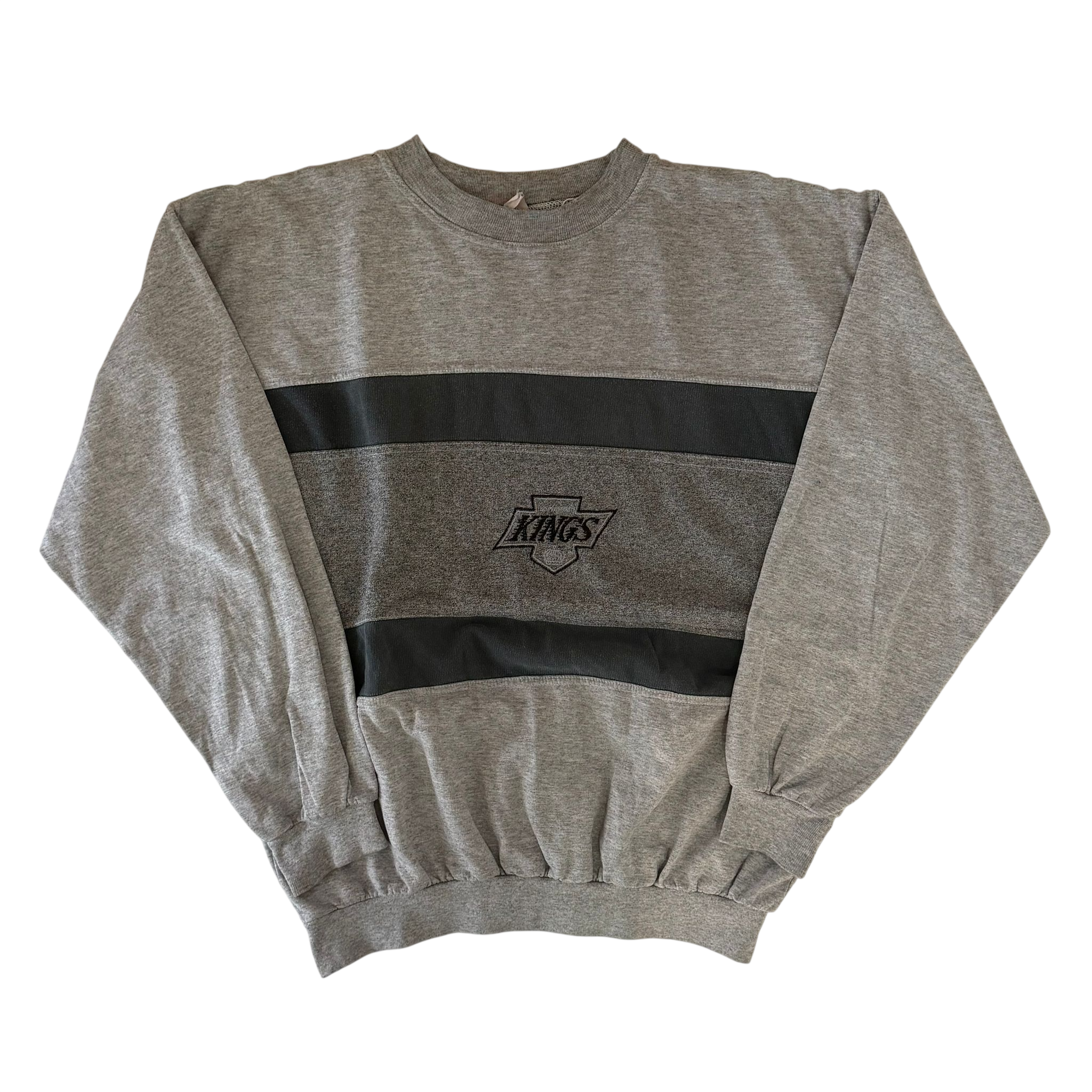 LA KINGS EMBROIDERED LOGO LONGSLEEVE (L)