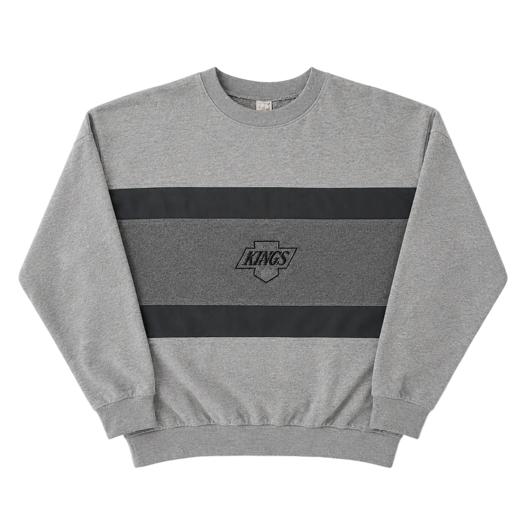 LA KINGS EMBROIDERED LOGO LONGSLEEVE (L)