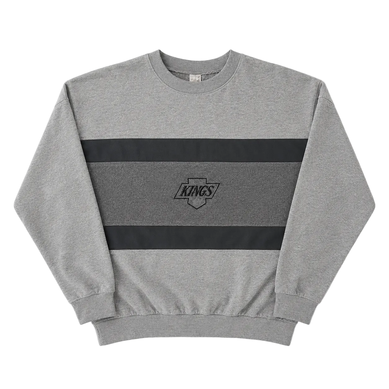 LA KINGS EMBROIDERED LOGO LONGSLEEVE (L)