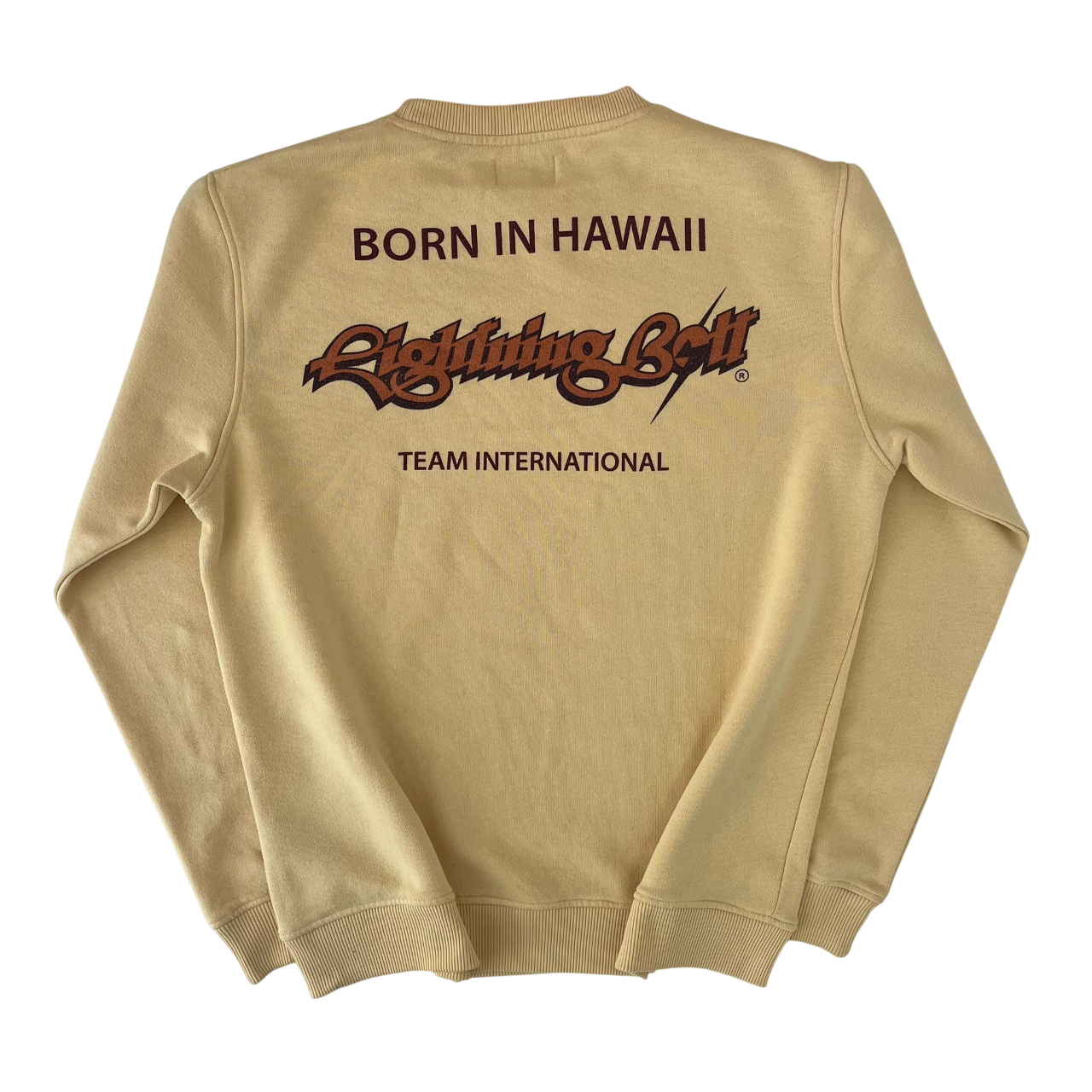 LIGHTNING BOLT BORN IN HAWAII SWEATER (S)