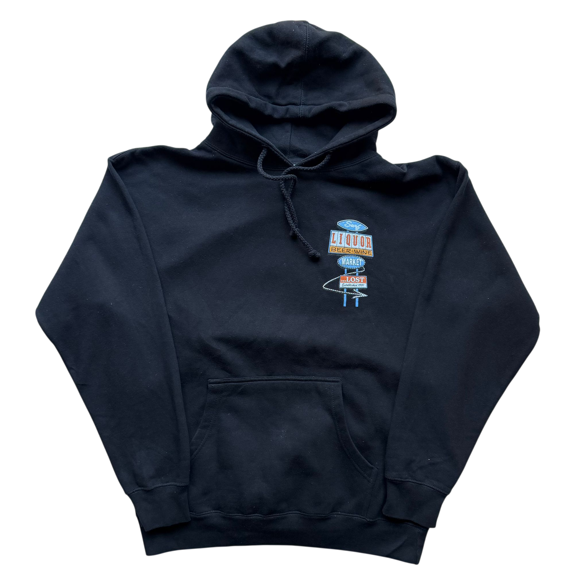 LOST ENTERPRISES SURF LIQUOR HEAVY HOODIE (L)