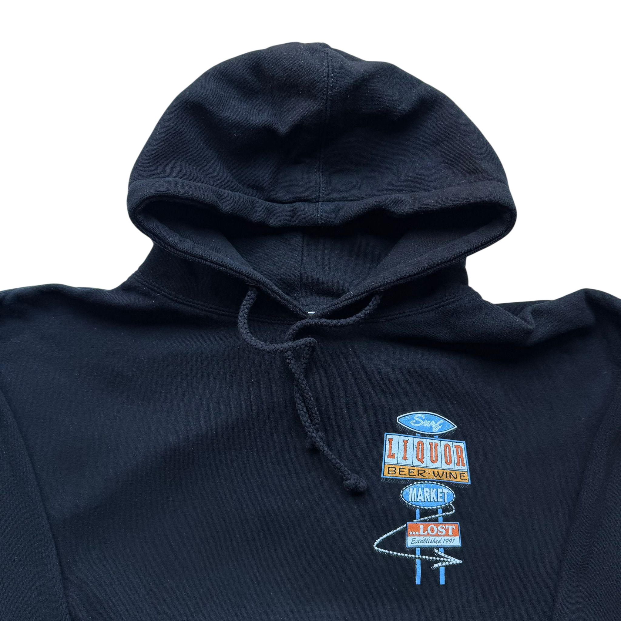 LOST ENTERPRISES SURF LIQUOR HEAVY HOODIE (L)