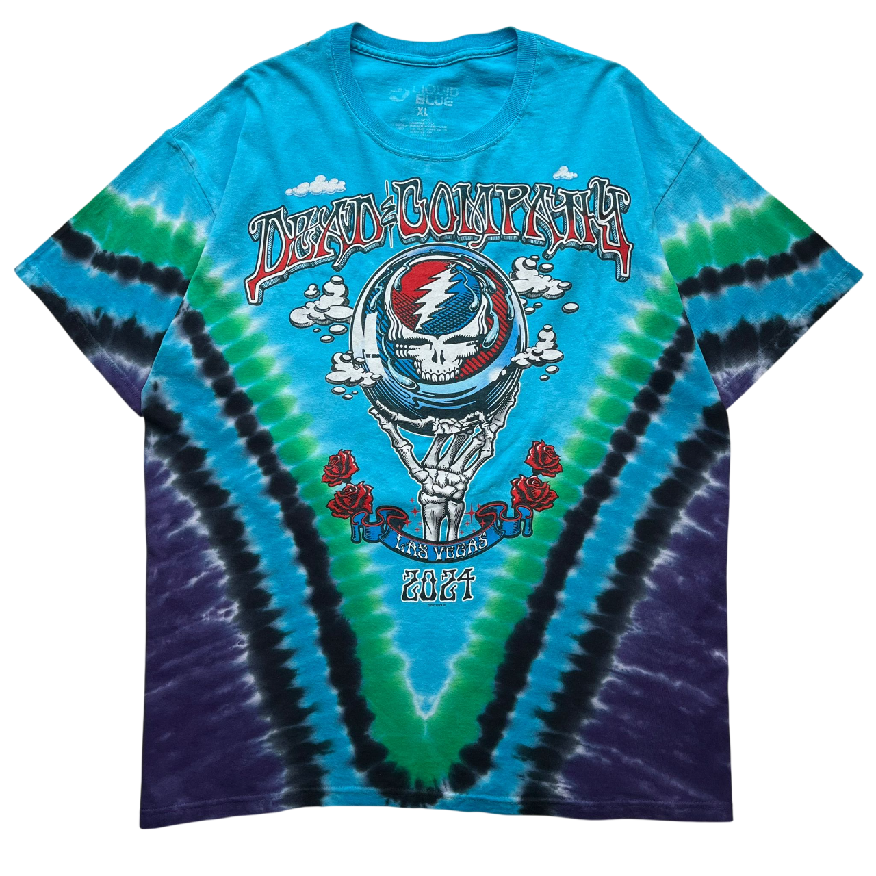 DEAD & COMPANY LAS VEGAS 2024 THE SPHERE TEE (XL)