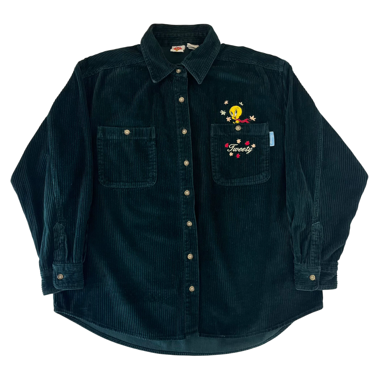 LOONEY TUNES TWEETY CORDUROY SHIRT (L)