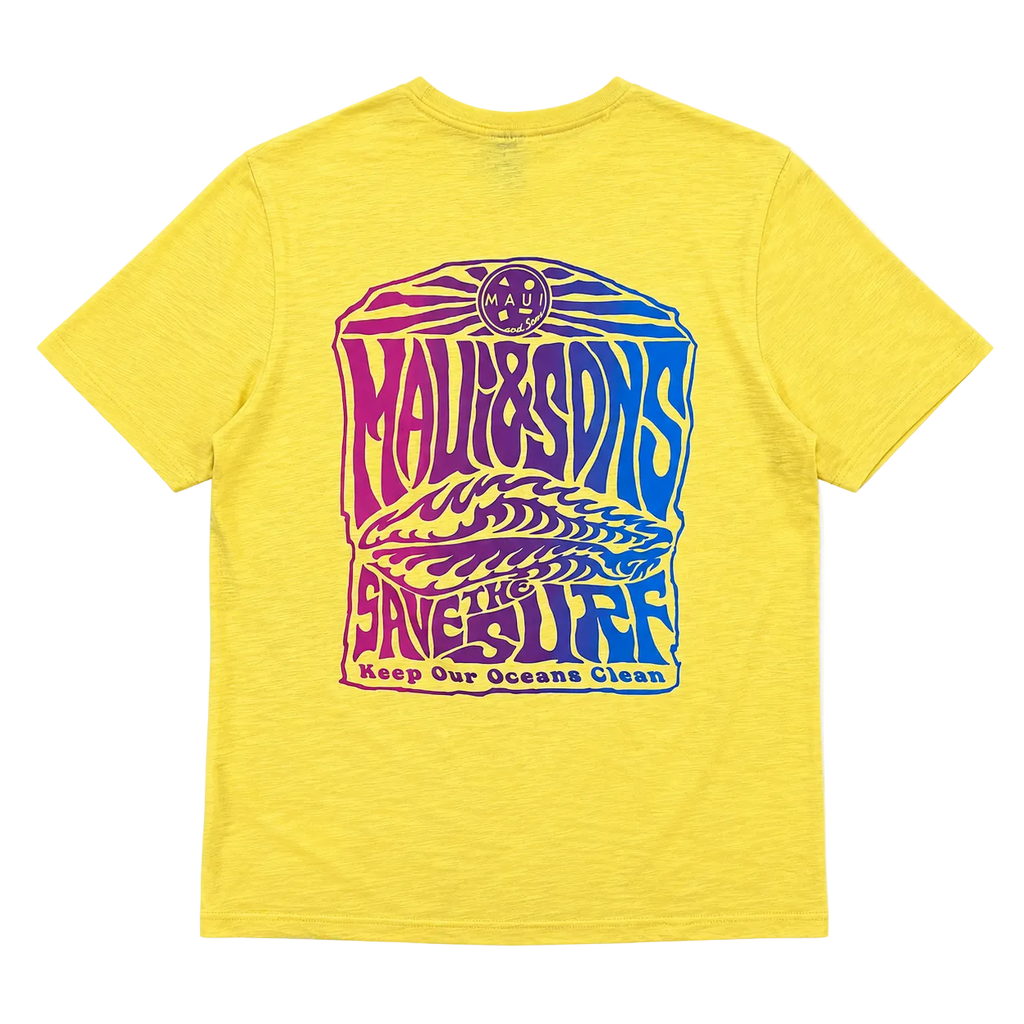 MAUI & SONS SAVE THE SURF TEE (M)