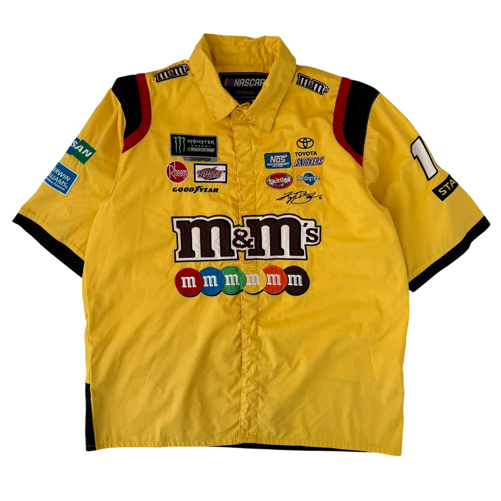 NASCAR M&MS PIT CREW POLO SHIRT (XL)