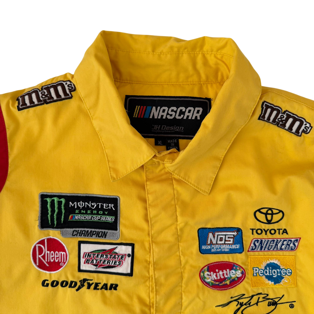 NASCAR M&MS PIT CREW POLO SHIRT (XL)