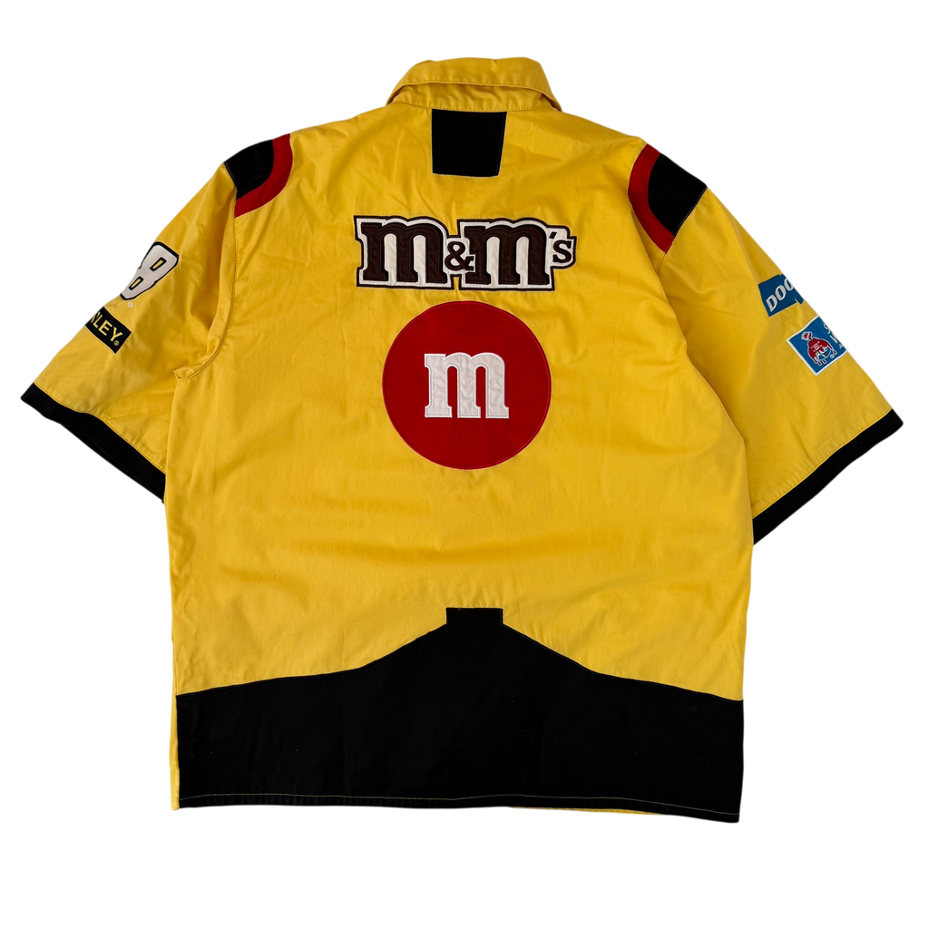 NASCAR M&MS PIT CREW POLO SHIRT (XL)