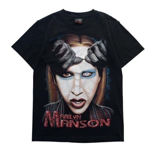 MARILYN MANSON HOT ROCK GRAPHIC TEE (M)
