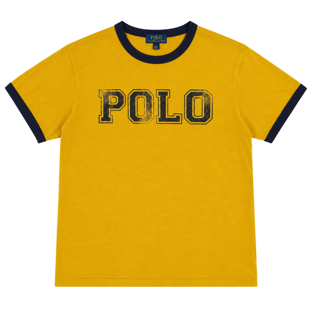 POLO RALPH LAUREN 67 VARSITY RINGER TEE (S)