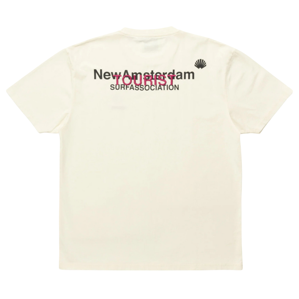 NEW AMSTERDAM SURF ASSOCIATION LOGO TOURIST TEE (L)